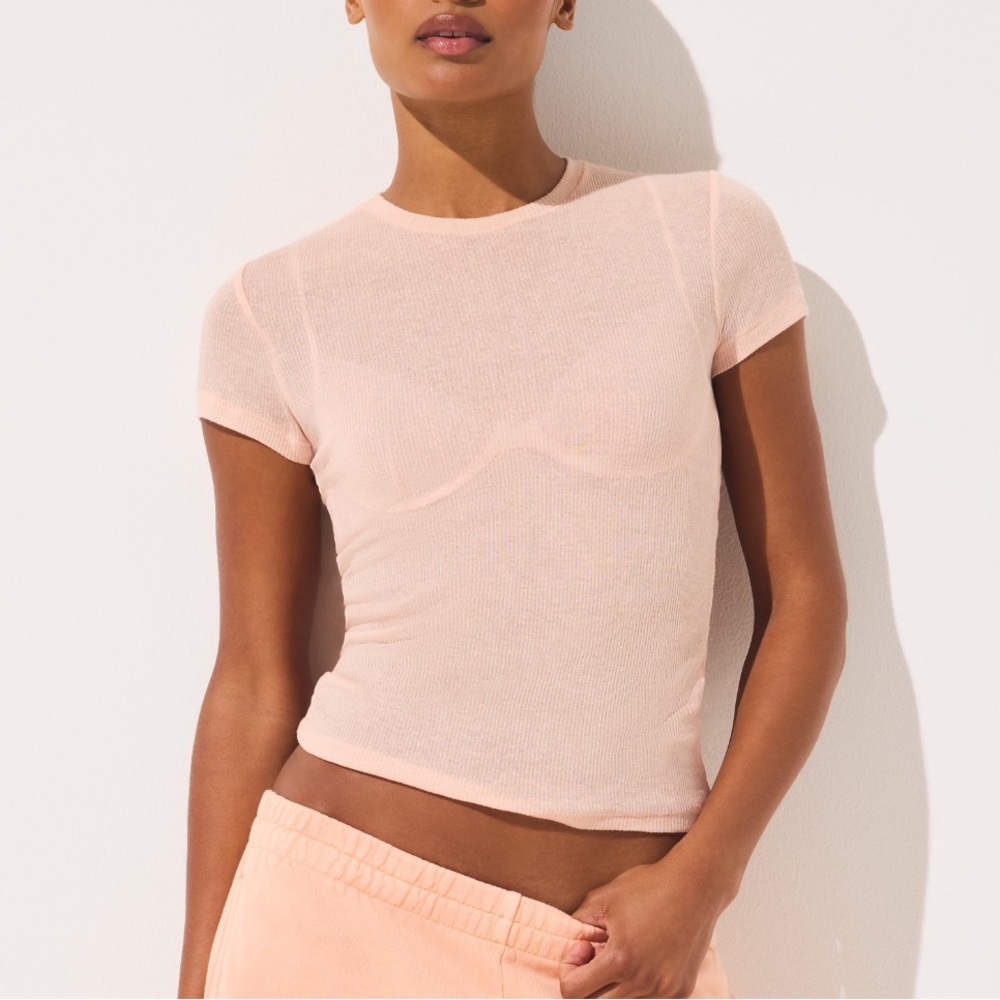 NWT Skims Threadbare Rib Crewneck Standard T-shirt